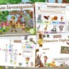Zoo treasure hunt party game