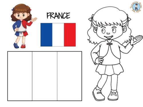 France coloring page