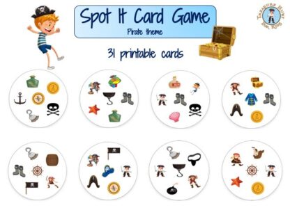 Dobble - Spot it card game to print