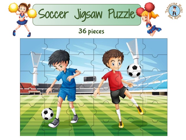 Puzzle Pieces Football, Children Toys, Sport Puzzle