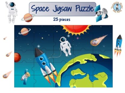 Space jigsaw puzzle to print