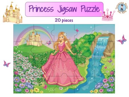 princess jigsaw puzzle to print