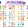 ABC flash cards to print