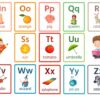 Alphabet flash cards