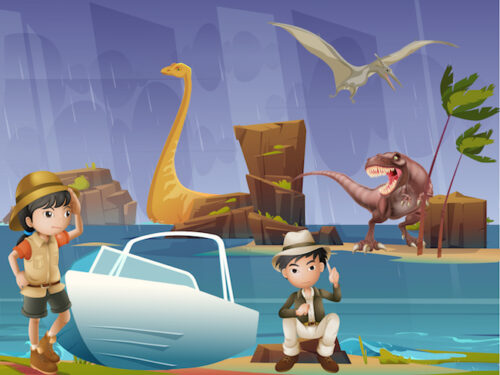 Dinosaur Adventure game