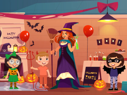 Halloween printable game