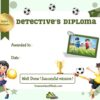 Soccer diploma