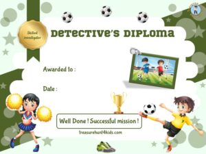 Soccer Birthday Game - World Cup Whodunit - Treasure hunt 4 Kids