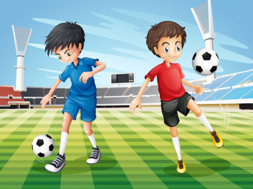 Soccer Mystery party game