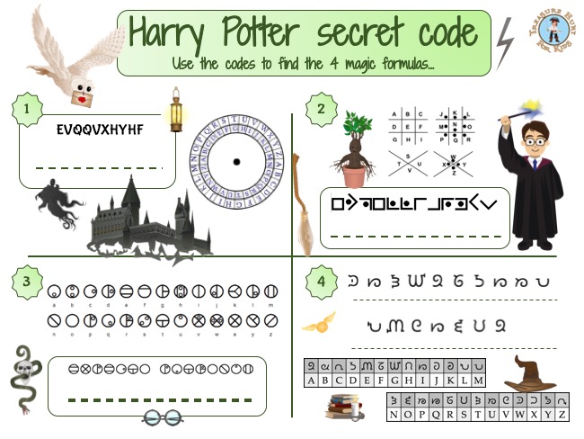 Free Printable Harry Potter Crossword Puzzle