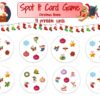 Free Christmas matching game
