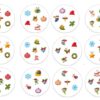 Christmas spot it game to print