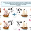 Pirate adventure game with puzzles and clues