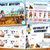 Pirate adventure party game for 8-9 year olds