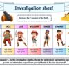 Pirate investigation sheet