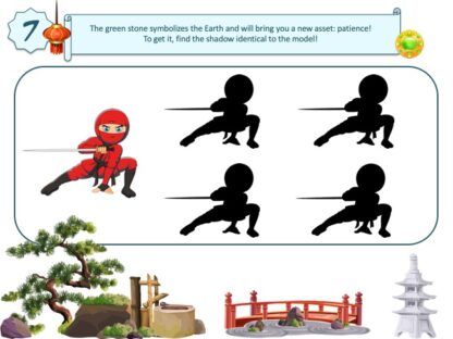 Ninja adventure game puzzle