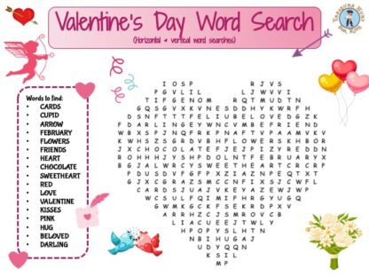 Valentine's Day Word Search