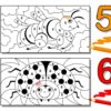 Fun printable set of Color By Number activity sheets