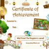Fairy certificate