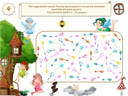 Fairy treasure hunt clue