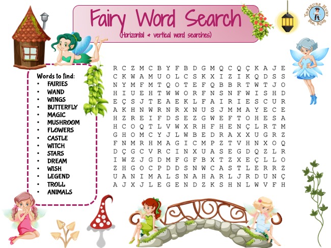Fairy word search