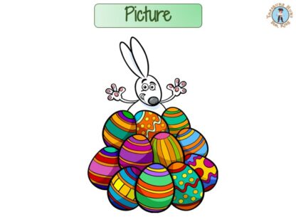 Easter jigsaw puzzle for kids