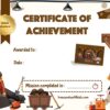 Mine escape room certificate