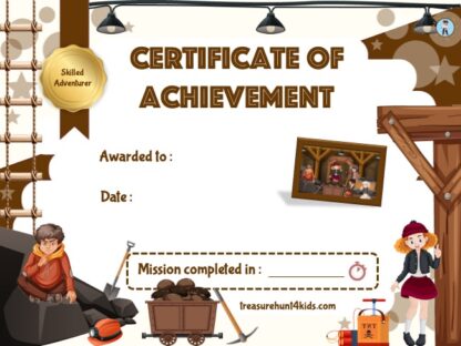 Mining certificate