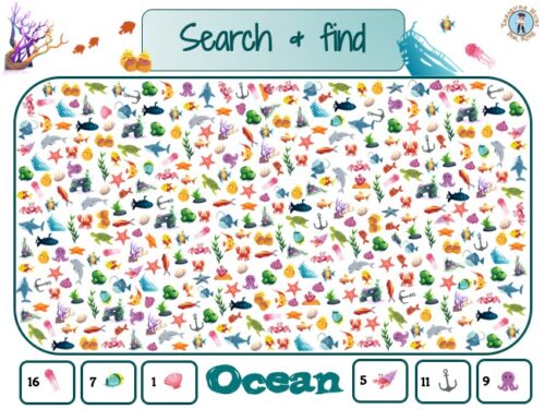 ocean seek and find