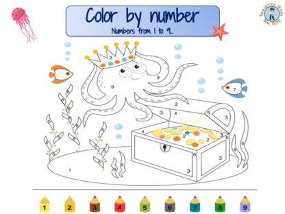 Ocean color by number