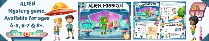 Alien Mission Mystery game