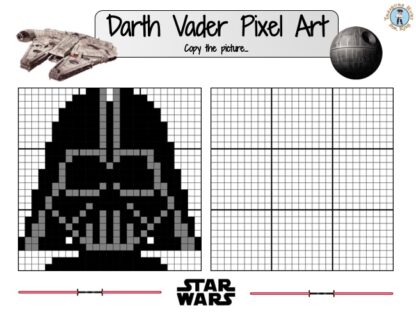 Star Wars Pixel art - Darth Vader