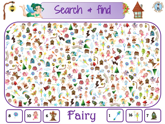 Fairy Seek and find