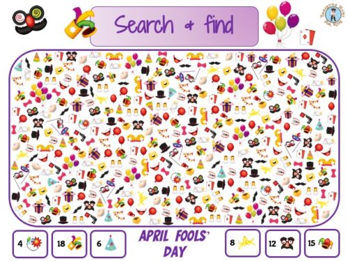April Fools' Day search and find