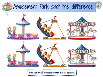 Amusement Park spot the difference