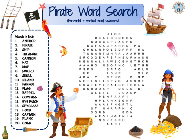 Pirates Jigsaw Puzzle - Education Adventure Learning Children