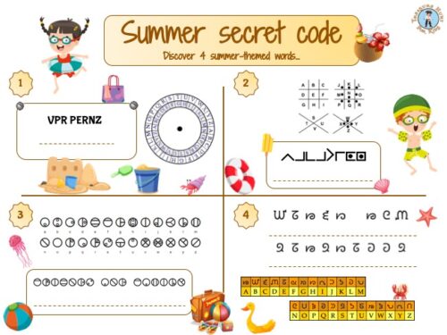 Summer secret codes