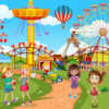 Theme park printable game