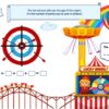 Theme park printable game puzzle
