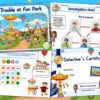 Theme Park printable party game