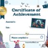 The Spooky graveyard Escape certificate