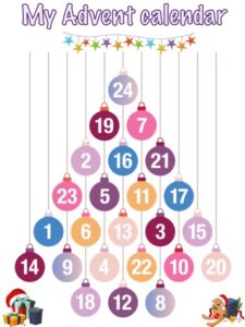 Puzzle Advent Calendar - The Magical Ornaments - Treasure Hunt 4 Kids