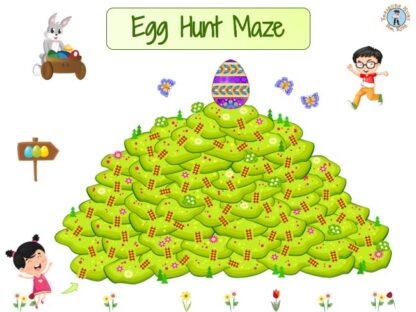 Egg Hunt Maze : Easter Adventure