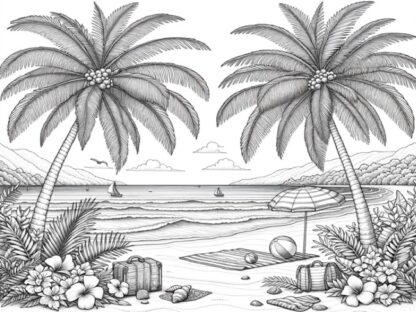 20 Summer Coloring Pages
