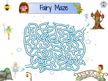 Fairy Maze Adventure: Guide the Fairy Home!