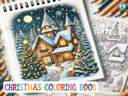 Christmas coloring book