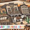 cowboy coloring book