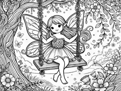 fairy tales coloring book