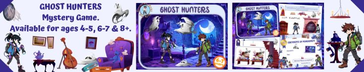 Ghost hunters halloween game