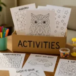 Printable boredom box for kids